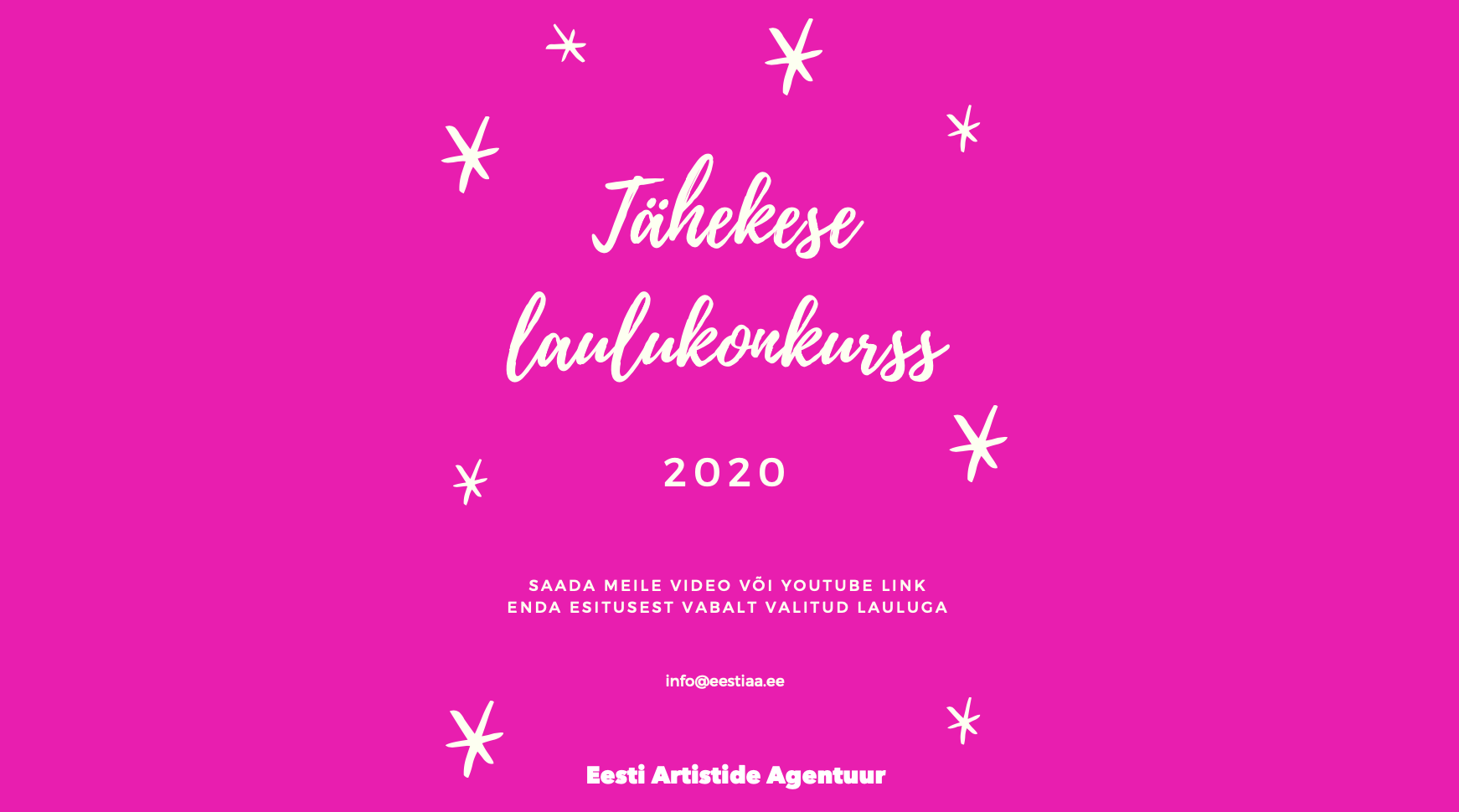 Tähekese laulukonkurss 2020