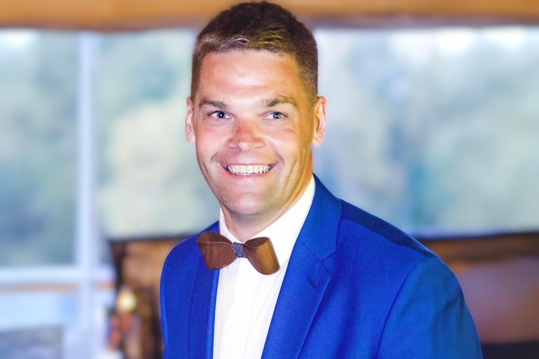 Õhtujuht ja pulmaisa Kristjan Lepp
