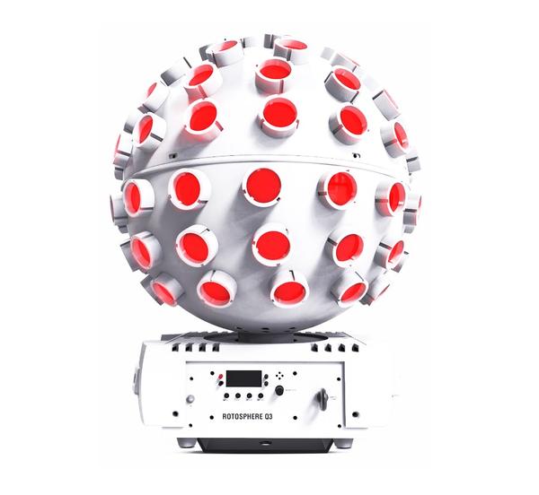 Chauvet DJ Rotosphere Q3, valge, rent