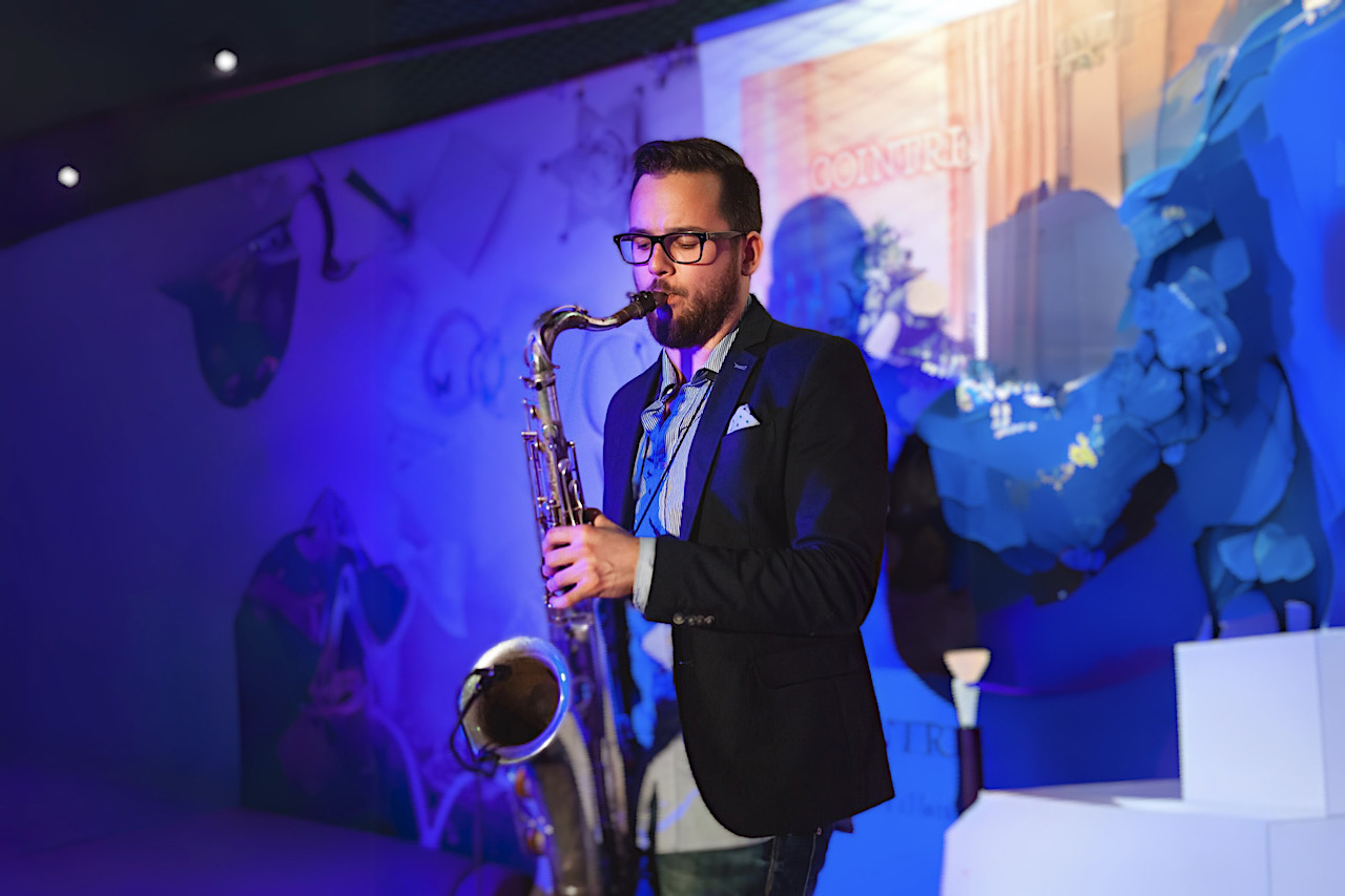 Saksofonist Indrek Varend